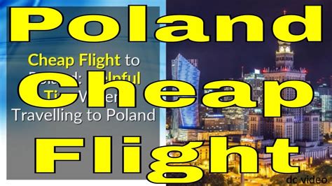 cheap flights to poland from usa